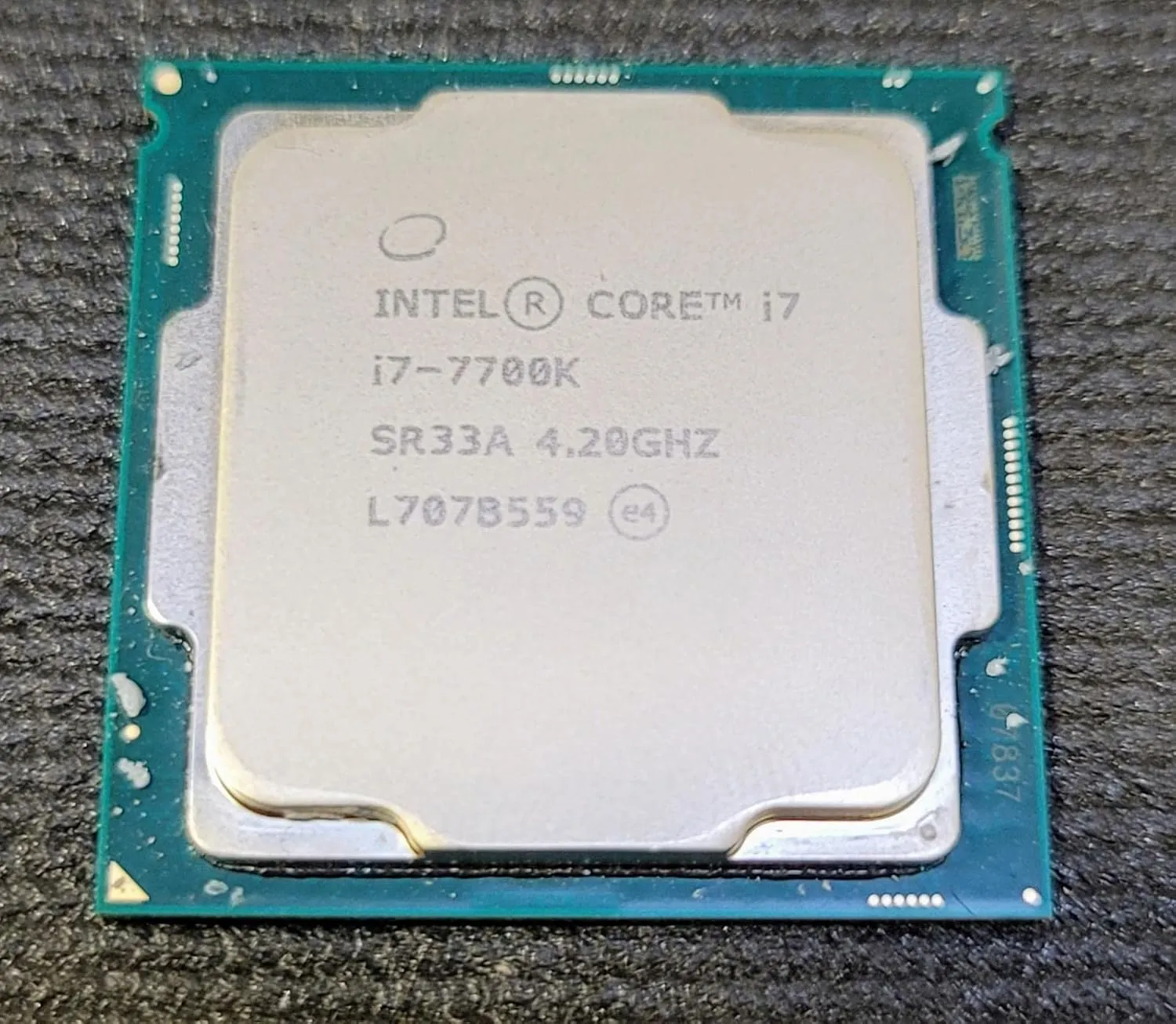 PROCESADOR INTEL CORE I7 7700K CPU LGA1151, vista 2